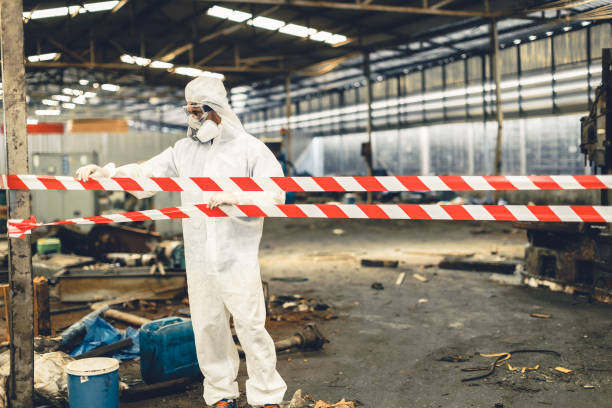 Professional Infectious Disease Decontamination technician working in Charleston, MO